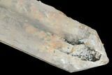 Long, Blue Smoke Quartz Crystal - Colombia #174832-1